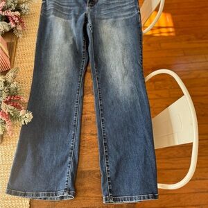 Maurices Dark Blue Straight Leg Jeans
